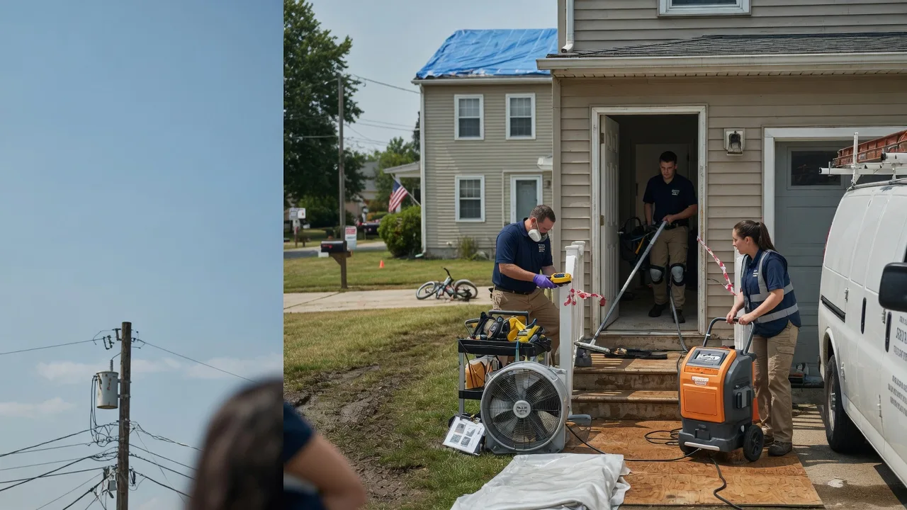 Water Damage Repair in Chrisman, IL near me